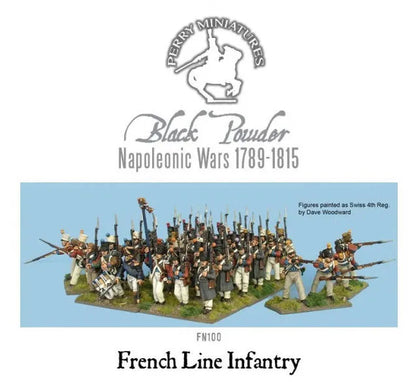 Napoleonic French Line Infantry 1812-1815-Perry Miniatures-Radaddel