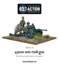 Soviet 45mm Anti Tank Gun-Warlord Games-Radaddel