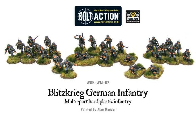 Blitzkrieg German Infantry-Warlord Games-Radaddel