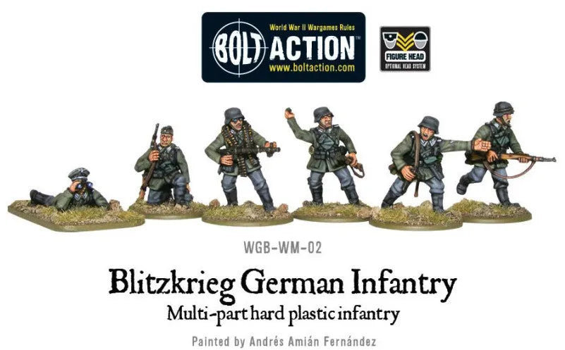 Blitzkrieg German Infantry-Warlord Games-Radaddel