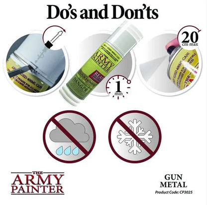 Colour Primer Gun Metal-The Army Painter-Radaddel