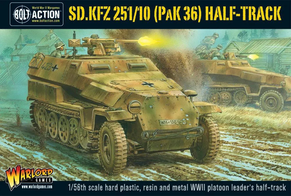Sd.Kfz 251/10 Pak 36 Half-Track-Warlord Games-Radaddel