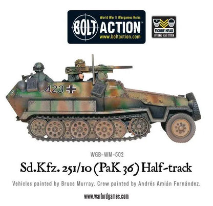 Sd.Kfz 251/10 Pak 36 Half-Track-Warlord Games-Radaddel