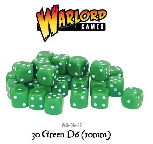 Warlord Games Würfel Grün (30)-Warlord Games-Radaddel