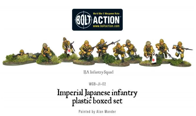 Imperial Japanese Infantry Plastik-Warlord Games-Radaddel