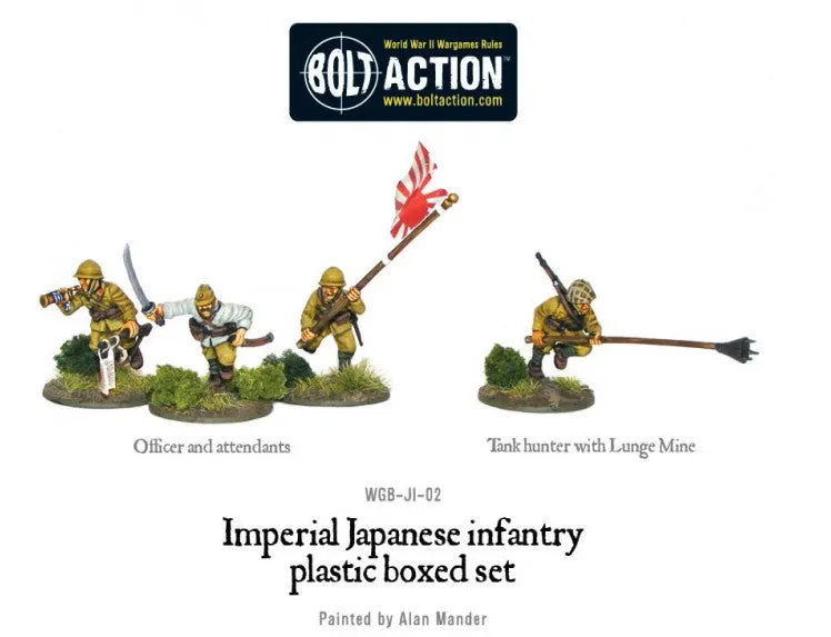 Imperial Japanese Infantry Plastik-Warlord Games-Radaddel