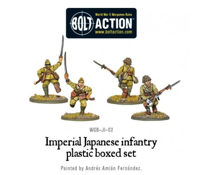 Imperial Japanese Infantry Plastik-Warlord Games-Radaddel