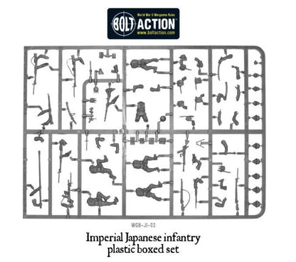 Imperial Japanese Infantry Plastik-Warlord Games-Radaddel