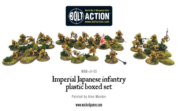 Imperial Japanese Infantry Plastik-Warlord Games-Radaddel