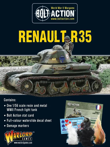 Renault R35 Tank-Warlord Games-Radaddel