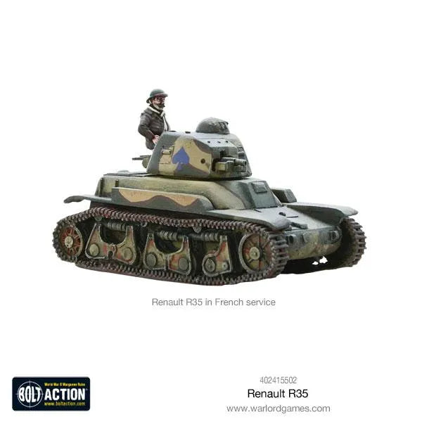 Renault R35 Tank-Warlord Games-Radaddel