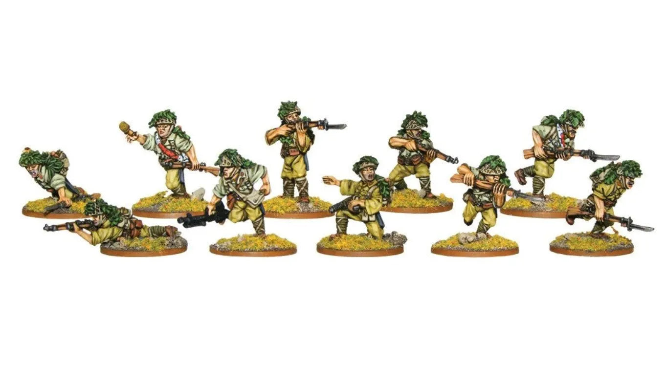 Imperial Japanese Army veteran infantry squad-Warlord Games-Radaddel