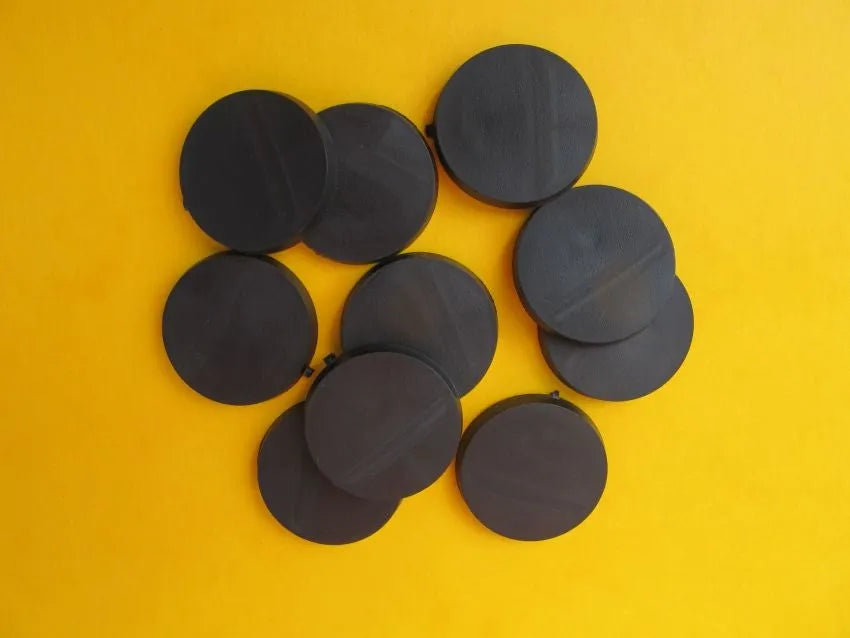 25mm rund Bases (10)-Tabletop Depot-Radaddel