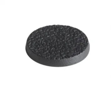 25mm rund Bases texturiert (10)-Tabletop Depot-Radaddel
