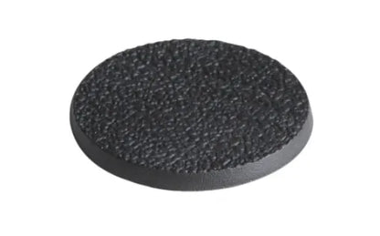 40mm rund Bases texturiert (5)-Tabletop Depot-Radaddel
