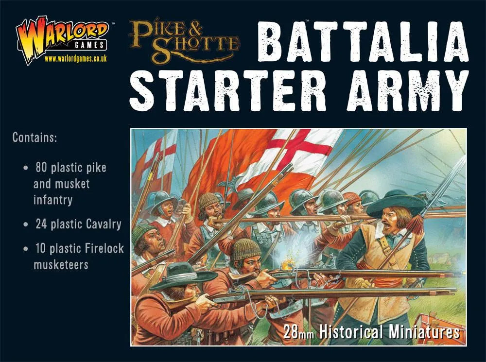 Pike and Shotte Starter Battalia Army Box-Warlord Games-Radaddel