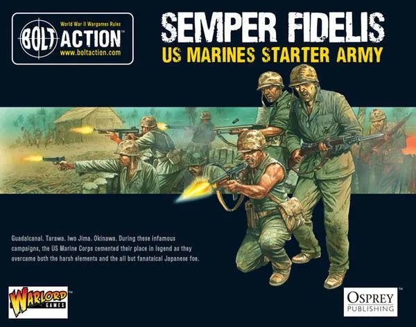 Semper Fidelis US Marine Starter Army-Warlord Games-Radaddel