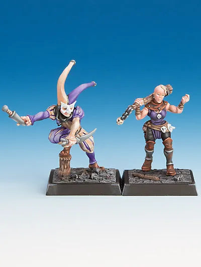 Battitora und Harlequin-Freebooter Miniatures-Radaddel