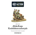 Afrika Korps Kradschützen Motorrad-Warlord Games-Radaddel