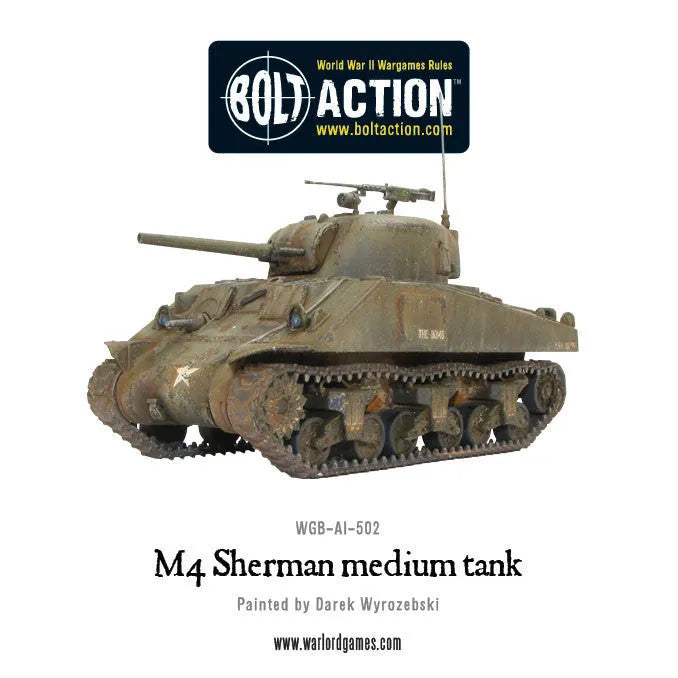M4 Sherman Medium Tank-Warlord Games-Radaddel