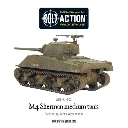 M4 Sherman Medium Tank-Warlord Games-Radaddel