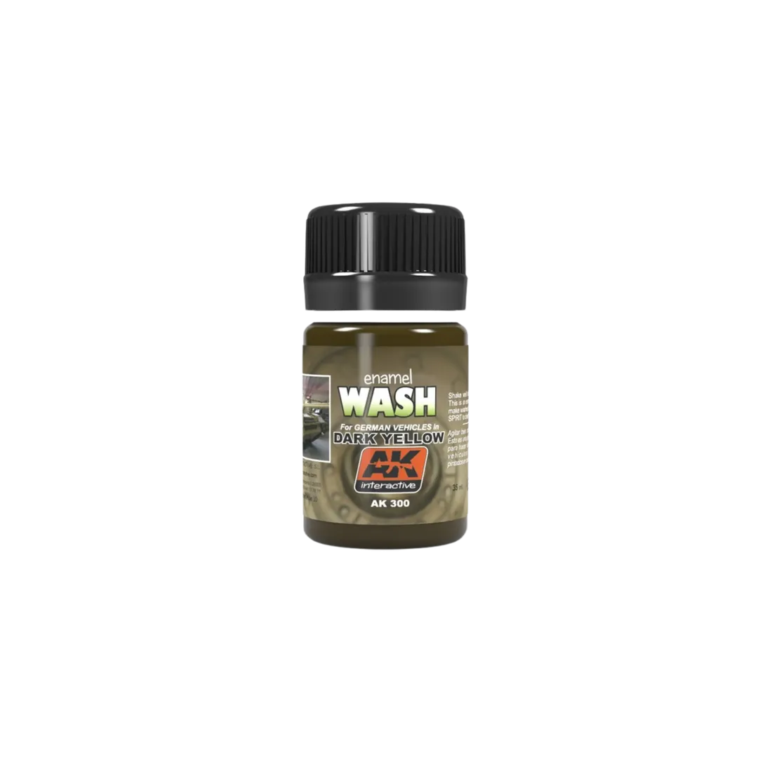 Dark Yellow Wash (25)-AK-Interactive-Radaddel