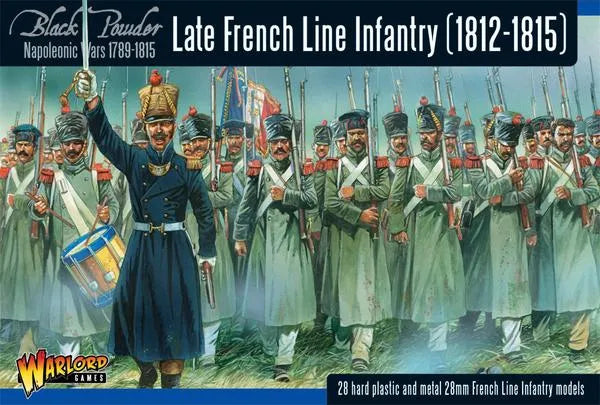 Napoleonic Late French Line Infantry-Warlord Games-Radaddel