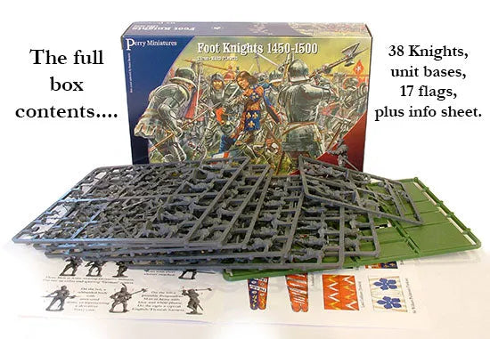 Foot Knights 1450-1500-Perry Miniatures-Radaddel