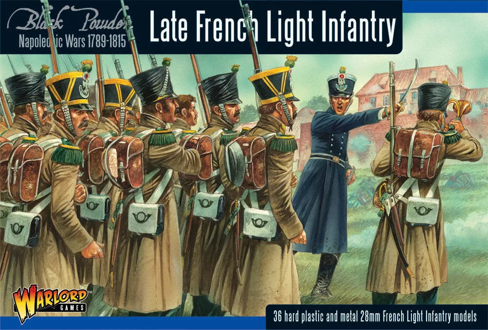 Napoleonic Late French Light Infantry-Warlord Games-Radaddel