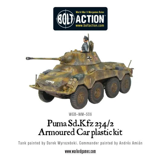 Puma Sd.Kfz 234/2-Warlord Games-Radaddel