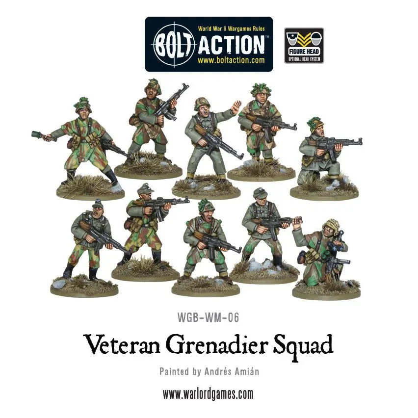 Veteran Grenadiers Squad-Warlord Games-Radaddel