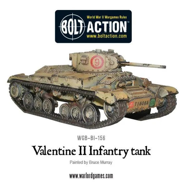 Valentine II Cruiser Tank-Warlord Games-Radaddel