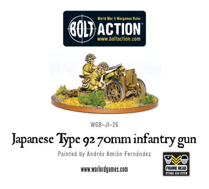 Imperial Japanese Type 92 70mm Infantry Gun-Warlord Games-Radaddel