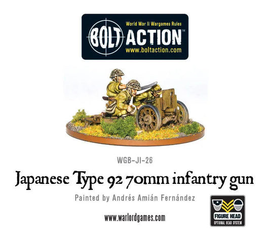 Imperial Japanese Type 92 70mm Infantry Gun-Warlord Games-Radaddel