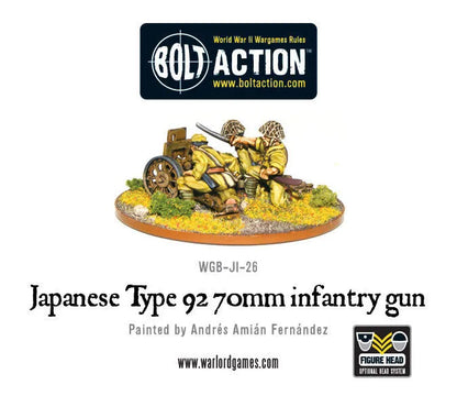 Imperial Japanese Type 92 70mm Infantry Gun-Warlord Games-Radaddel