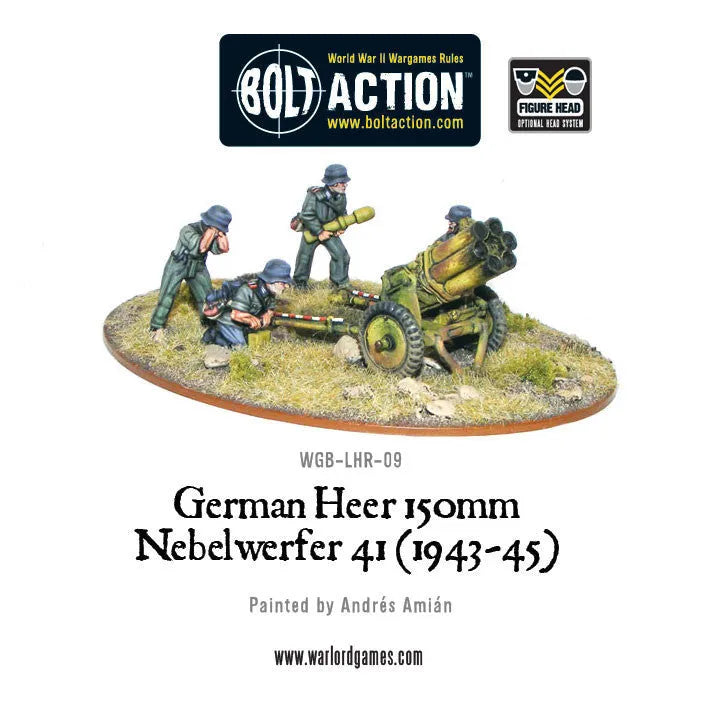 German Heer Nebelwerfer-Warlord Games-Radaddel