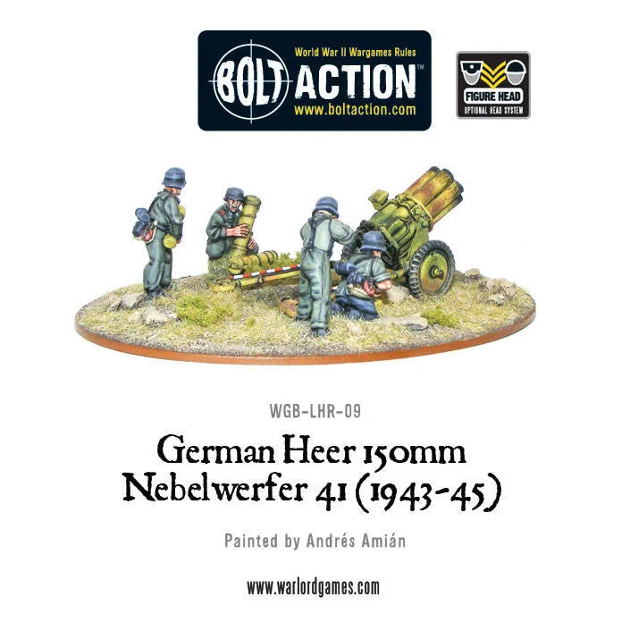 German Heer Nebelwerfer-Warlord Games-Radaddel