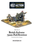 British Airborne 75mm Pack Howitzer-Warlord Games-Radaddel