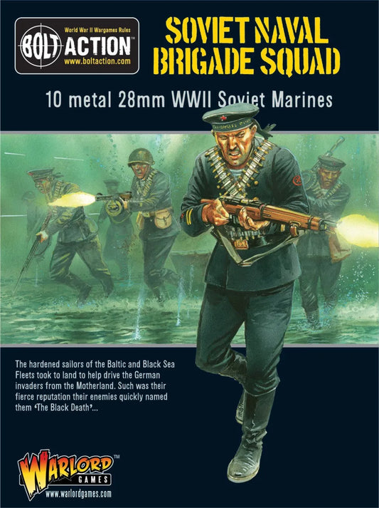 Soviet Naval Brigade Squad-Warlord Games-Radaddel