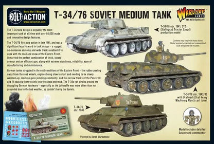 T34/76 Medium Tank-Warlord Games-Radaddel