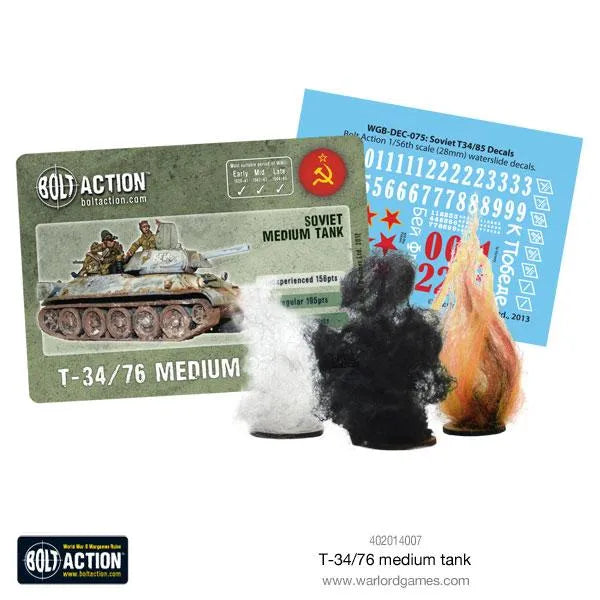 T34/76 Medium Tank-Warlord Games-Radaddel