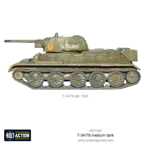 T34/76 Medium Tank-Warlord Games-Radaddel