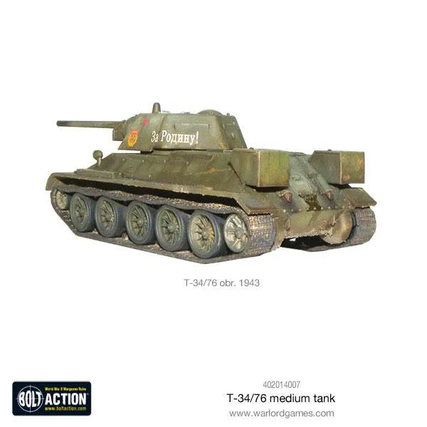 T34/76 Medium Tank-Warlord Games-Radaddel