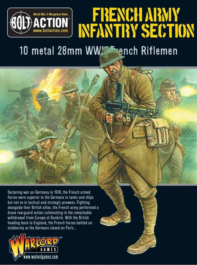 French Army Infantry Section-Warlord Games-Radaddel