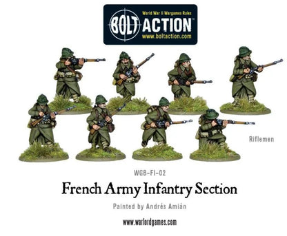 French Army Infantry Section-Warlord Games-Radaddel