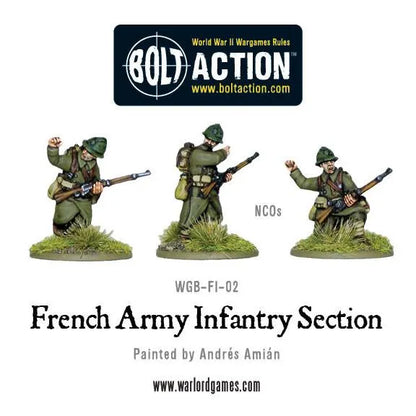 French Army Infantry Section-Warlord Games-Radaddel