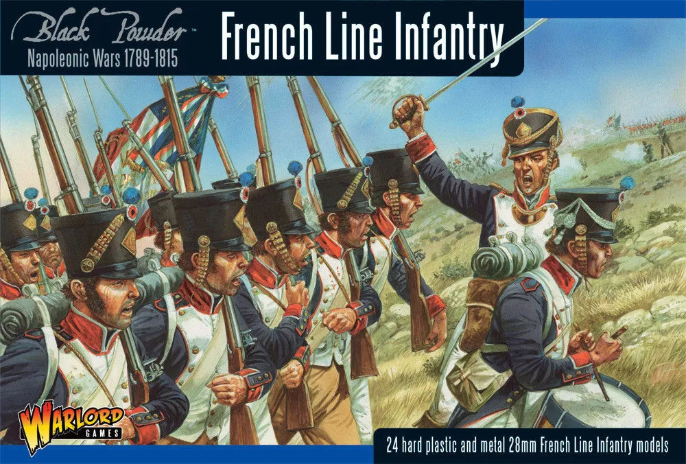 Napoleonic French Line Infantry-Warlord Games-Radaddel