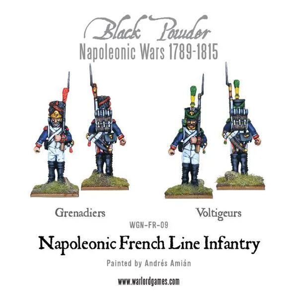 Napoleonic French Line Infantry-Warlord Games-Radaddel