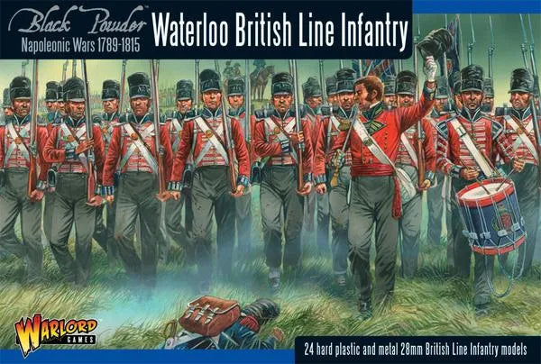 Waterloo British Line Infantry-Warlord Games-Radaddel