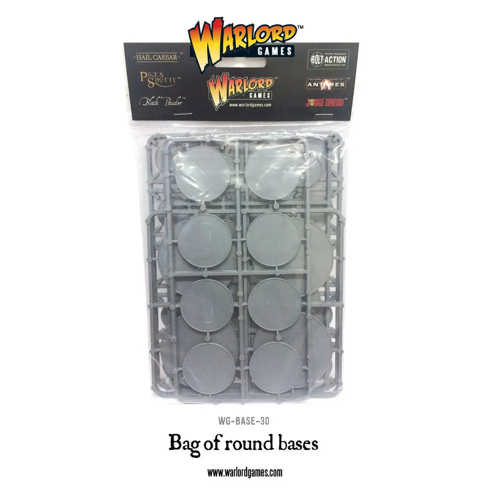 Bag of Round Bases-Warlord Games-Radaddel
